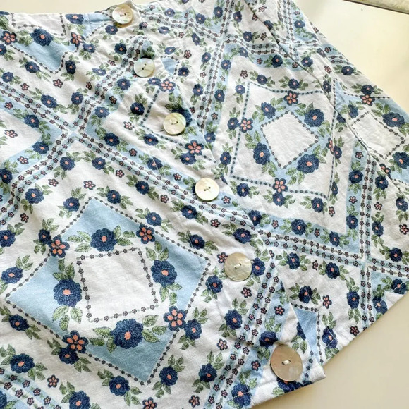 Tularosa Vanessa Mini Floral Skirt size Medium - Picture 3 of 8